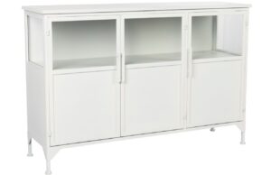 White Label B&iacute;l&aacute; kovov&aacute; vitr&iacute;na WLL Miya 80 x 120 cm