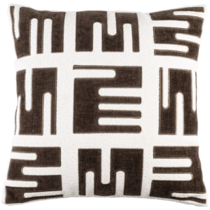 White Label B&iacute;lo-hněd&yacute; pol&scaron;t&aacute;ř WLL CLYDE 42 x 42 cm