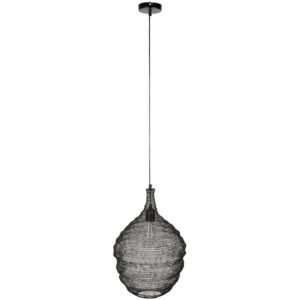 White Label Čern&eacute; z&aacute;věsn&eacute; světlo  WLL LENA M