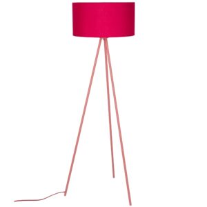 White Label Červen&aacute; stojac&iacute; lampa WLL SUSIE 146 cm