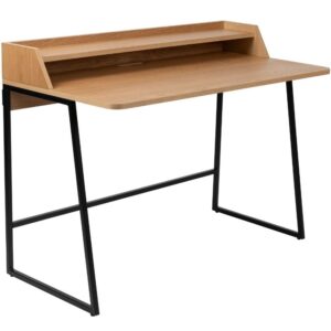 White Label Dubov&yacute; pracovn&iacute; stůl WLL GIORGIO 120 x 60 cm