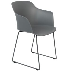 White Label &Scaron;ed&aacute; plastov&aacute; j&iacute;deln&iacute; židle WLL TANGO