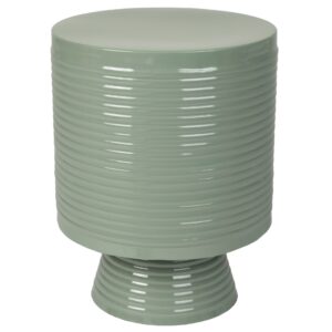 White Label Zelen&yacute; kovov&yacute; odkl&aacute;dac&iacute; stolek WLL SVEN 35 cm