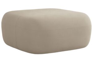 Windsor & Co B&eacute;žov&aacute; sametov&aacute; podnožka Aldrin 90 x 88 cm