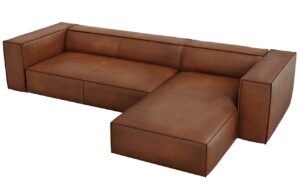 Windsor & Co Kožen&aacute; rohov&aacute; pohovka Madame 290 cm