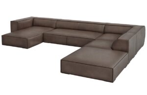 Windsor & Co Kožen&aacute; rohov&aacute; pohovka Madame 365 cm