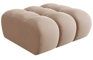 Windsor & Co Sametov&aacute; podnožka Halley 94 x 94 cm