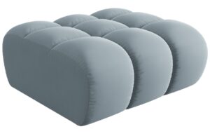 Windsor & Co Sametov&aacute; podnožka Halley 94 x 94 cm