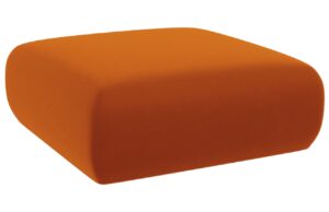 Windsor & Co Sametov&aacute; podnožka Lola 100 x 100 cm