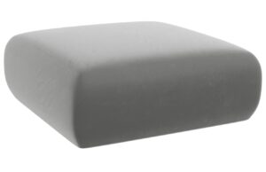 Windsor & Co Sametov&aacute; podnožka Lola 100 x 100 cm