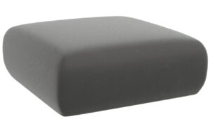 Windsor & Co Sametov&aacute; podnožka Lola 100 x 100 cm