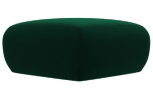 Windsor & Co Sametov&aacute; podnožka Lola 75 x 75 cm