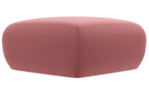 Windsor & Co Sametov&aacute; podnožka Lola 75 x 75 cm