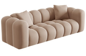 Windsor & Co Sametov&aacute; pohovka Halley 242 cm