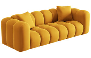 Windsor & Co Sametov&aacute; pohovka Halley 242 cm