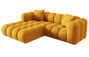 Windsor & Co Sametov&aacute; rohov&aacute; pohovka Halley 242 cm