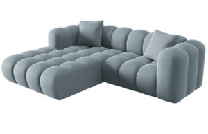 Windsor & Co Sametov&aacute; rohov&aacute; pohovka Halley 242 cm