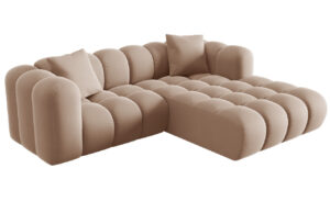 Windsor & Co Sametov&aacute; rohov&aacute; pohovka Halley 242 cm