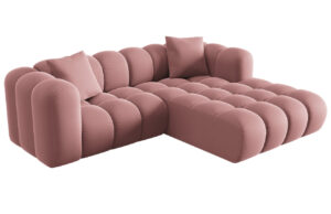 Windsor & Co Sametov&aacute; rohov&aacute; pohovka Halley 242 cm