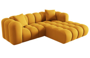 Windsor & Co Sametov&aacute; rohov&aacute; pohovka Halley 242 cm