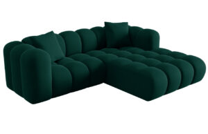 Windsor & Co Sametov&aacute; rohov&aacute; pohovka Halley 242 cm