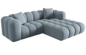 Windsor & Co Sametov&aacute; rohov&aacute; pohovka Halley 242 cm