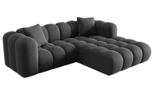 Windsor & Co Sametov&aacute; rohov&aacute; pohovka Halley 242 cm