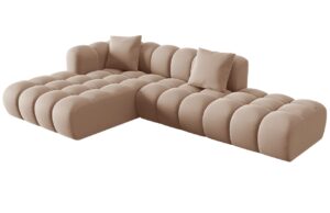 Windsor & Co Sametov&aacute; rohov&aacute; pohovka Halley 309 cm