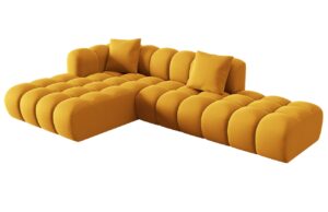 Windsor & Co Sametov&aacute; rohov&aacute; pohovka Halley 309 cm