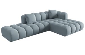 Windsor & Co Sametov&aacute; rohov&aacute; pohovka Halley 309 cm