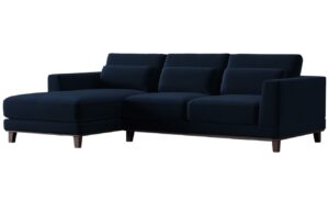 Windsor & Co Sametov&aacute; rohov&aacute; pohovka Leon 260 cm