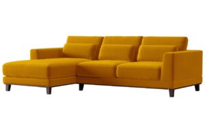 Windsor & Co Sametov&aacute; rohov&aacute; pohovka Leon 260 cm