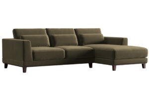 Windsor & Co Sametov&aacute; rohov&aacute; pohovka Leon 260 cm