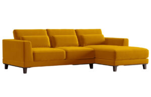 Windsor & Co Sametov&aacute; rohov&aacute; pohovka Leon 260 cm