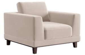 Windsor & Co Sametov&eacute; křeslo Leon