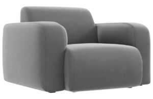 Windsor & Co Sametov&eacute; křeslo Lola