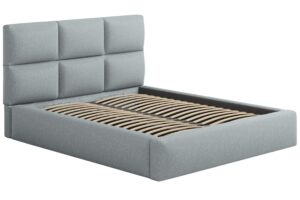 Windsor & Co &Scaron;ed&aacute; dvoulůžkov&aacute; postel Libera 180 x 200 cm s &uacute;ložn&yacute;m prostorem