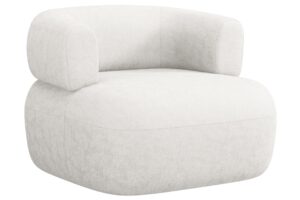 Windsor & Co Světle b&eacute;žov&eacute; křeslo Aldrin