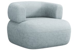 Windsor & Co Světle modr&eacute; křeslo Aldrin