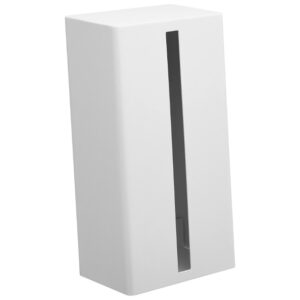 YAMAZAKI B&iacute;l&yacute; kovov&yacute; box na ubrousky Tower 23