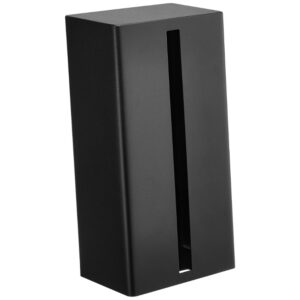 YAMAZAKI Čern&yacute; kovov&yacute; box na ubrousky Tower 23