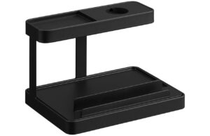 YAMAZAKI Čern&yacute; kovov&yacute; stojan k nab&iacute;jen&iacute; Tower 16 cm