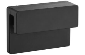 YAMAZAKI Čern&yacute; plastov&yacute; drž&aacute;k Film Hook 9 cm