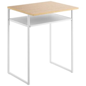 YAMAZAKI Dřevěn&yacute; odkl&aacute;dac&iacute; stolek Tower 53 x 45