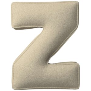 Yellow Tipi B&eacute;žov&yacute; boucl&eacute; pol&scaron;t&aacute;ř p&iacute;smeno Z 40 cm