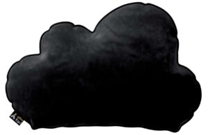 Yellow Tipi Čern&yacute; pol&scaron;t&aacute;ř ve tvaru mr&aacute;čku Soft Cloud 55 cm