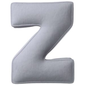 Yellow Tipi &Scaron;ed&yacute; sametov&yacute; pol&scaron;t&aacute;ř p&iacute;smeno Z 40 cm