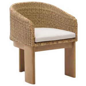 Zahradn&iacute; j&iacute;deln&iacute; židle z uměl&eacute;ho ratanu Kave Home Xoriguer