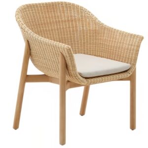 Zahradn&iacute; židle z uměl&eacute;ho ratanu Kave Home Galea