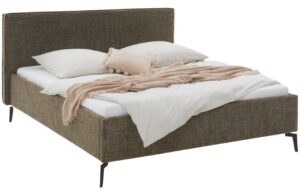 Zelen&aacute; čalouněn&aacute; dvoulůžkov&aacute; postel Meise M&ouml;bel Riva 180 x 200 cm s &uacute;ložn&yacute;m prostorem